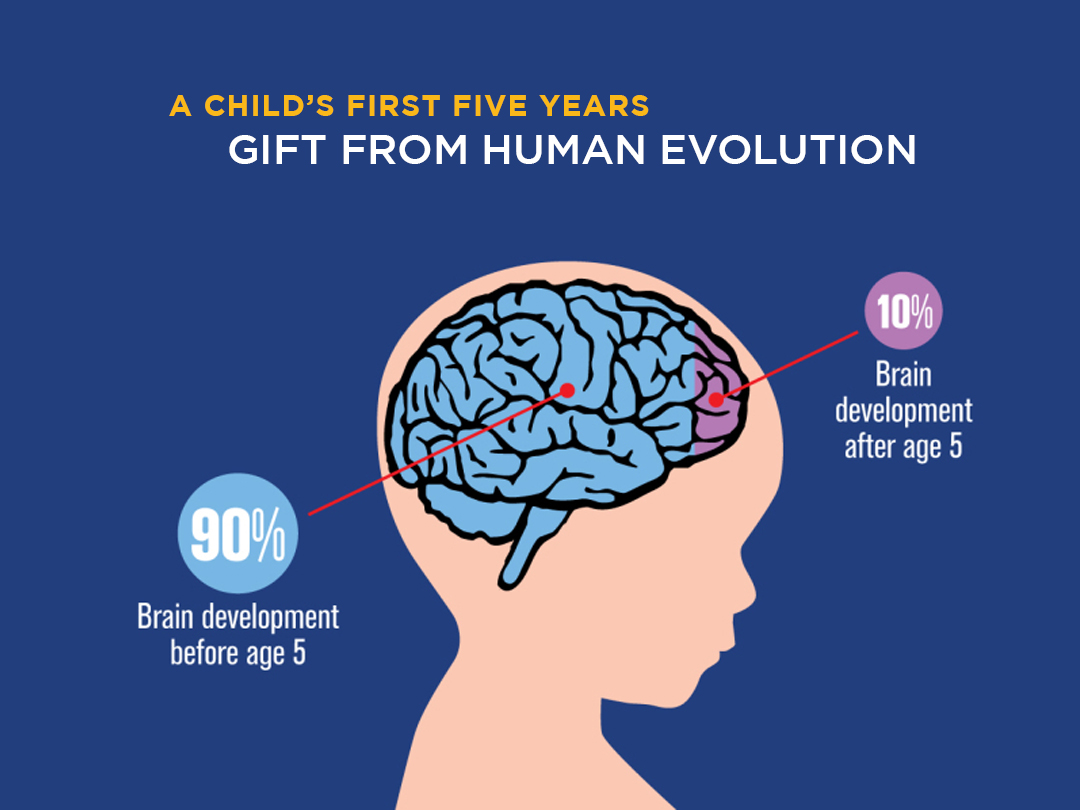 A Child’s First Five Years – A Gift from Human Evolution